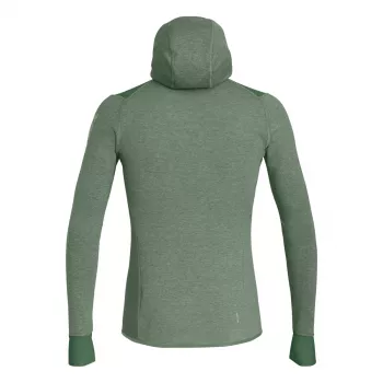 Salewa Puez 2 Dry pánska bunda s kapucňou s dlhým rukávom a celozipsom, Navy Blazer, L