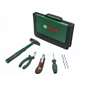 BOSCH Easy Starter 14-dielna sada ručného náradia s kufríkom