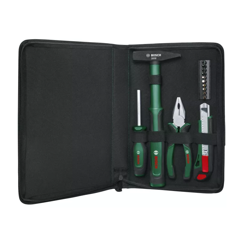 BOSCH Easy Starter 14-dielna sada ručného náradia s kufríkom