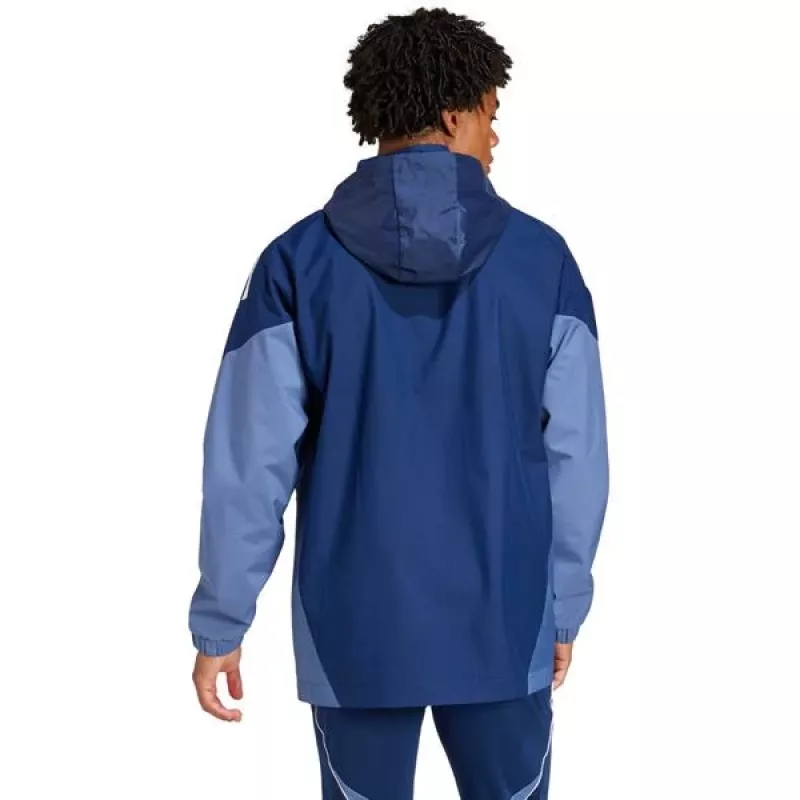 adidas pánska bunda Tiro 25 Competition Allwetter Navy modrá L