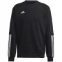 adidas Tiro 23 Competition Crew pánska mikina čierna HK8039