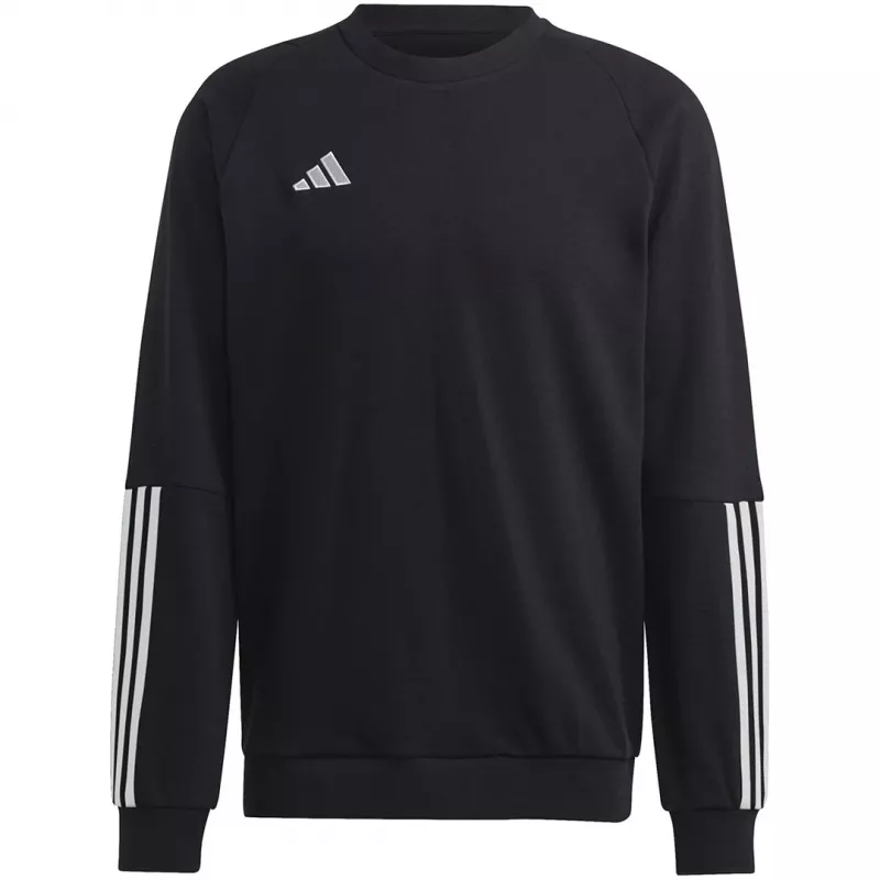 adidas Tiro 23 Competition Crew pánska mikina čierna HK8039