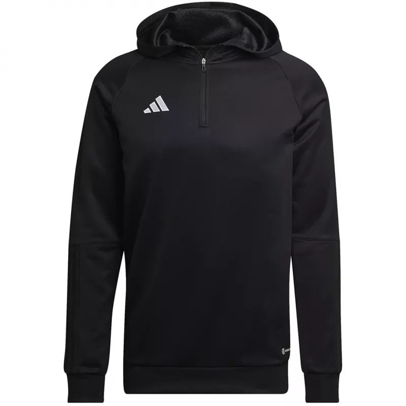 adidas Tiro 23 Competition mikina s kapucňou Core Black/biela pánske M