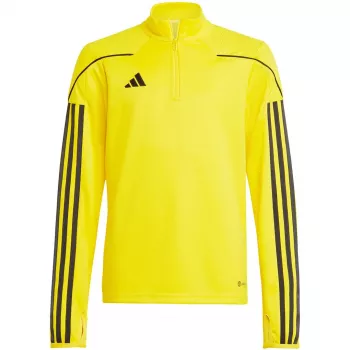 adidas Tiro 23 League junior tréningová bunda žltá čierna IC7880 140cm