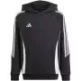 adidas Tiro 24 Hooded Sweatshirt čierna IJ5611 128cm