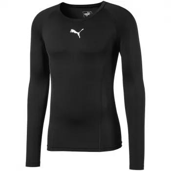 Puma Liga Baselayer Tee LS pánske dlhý rukáv kompresné tričko čierna 655920 03 S