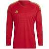 adidas Tiro 23 Competition dlhý rukáv brankársky dres pánsky červený