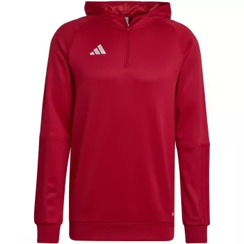 adidas Tiro 23 Competition mikina s kapucňou Team Power Red/biela pánska