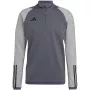 adidas Tiro 23 Competition tréningová bunda sivá štyri Medium