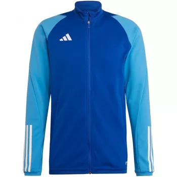 adidas Tiro 23 Competition tréningová mikina pre pánov modrá HU1305