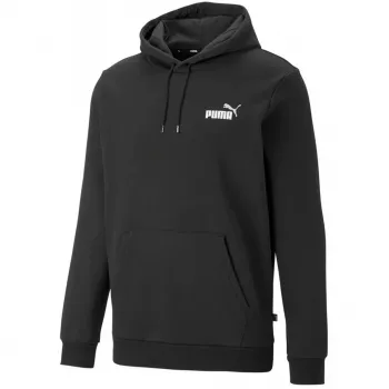 PUMA ESS+ 2 Col Small Logo mikina s kapucňou FL čierna
