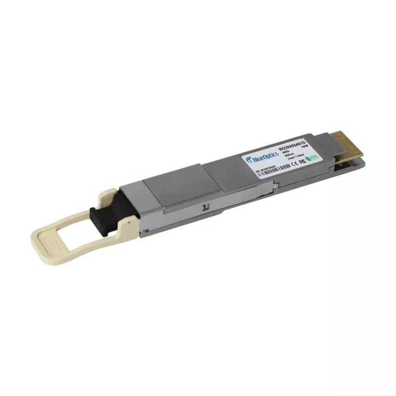 BlueOptics QSFP-DD 400GBASE-DR4 transceiver, MPO-12, 1310nm, 500m SMF, kompatibilný s Finisar FTCD8613E2PCM