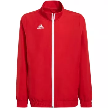 adidas Entrada 22 prezentačná bunda detská červená H57540 164cm