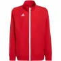 adidas Entrada 22 prezentačná bunda detská červená H57540 164cm