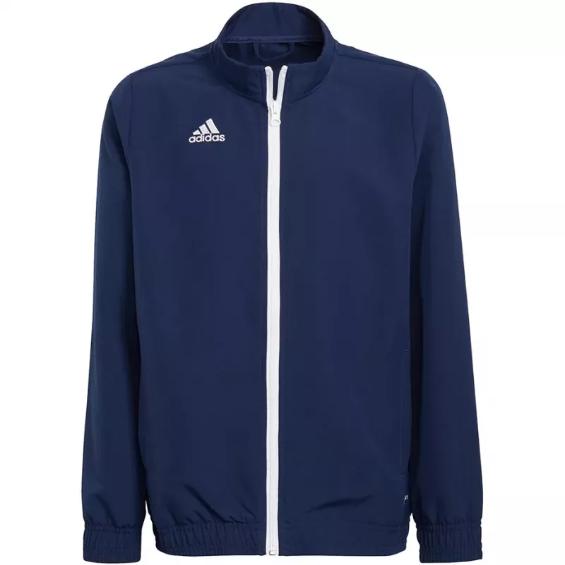 adidas Entrada 22 prezentačná bunda Navy modrá mládežnícka 128cm