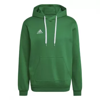 adidas Entrada 22 mikina s kapucňou Team Green pánska Medium