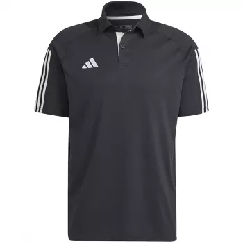 adidas Tiro 23 Competition polo pánske tričko čierne HK8051 S