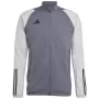 adidas Tiro 23 Competition pánska tréningová mikina sivá HP1908