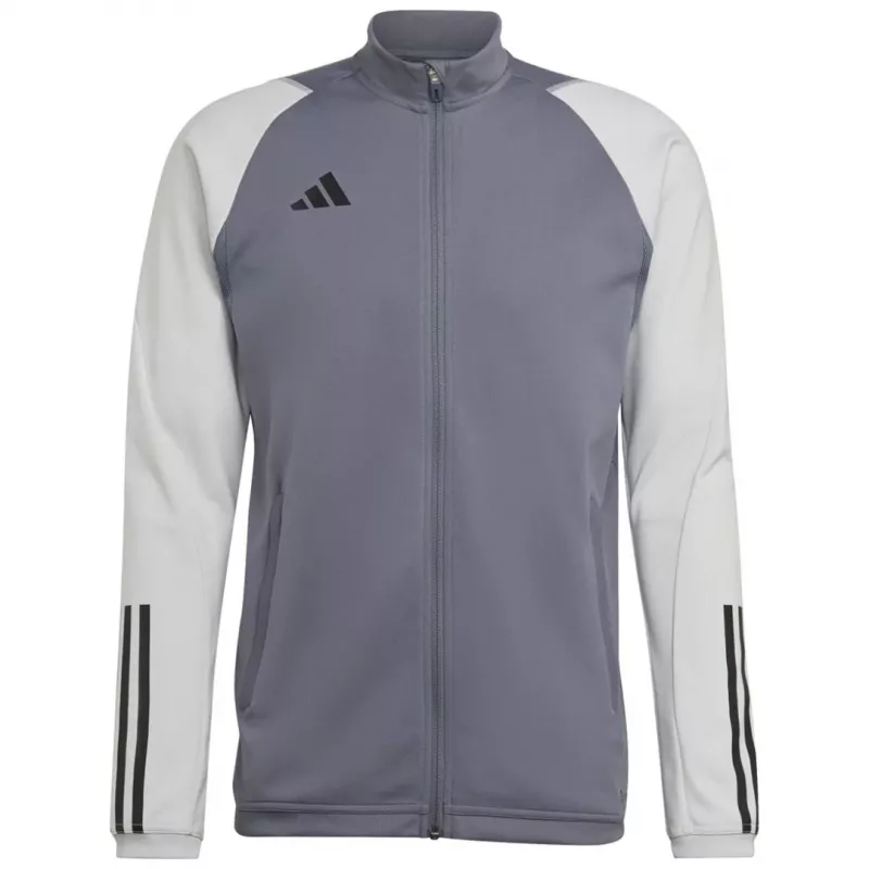 adidas Tiro 23 Competition pánska tréningová mikina sivá HP1908