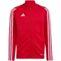 adidas Tiro 23 League tréningová mikina pre deti červená HS3527 128cm