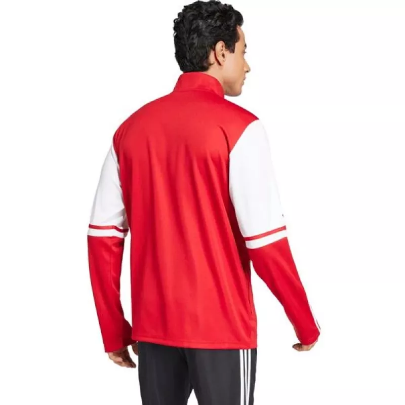adidas Squadra 25 tréningová mikina pánska červená/biela 2XL