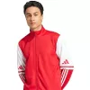 adidas Squadra 25 tréningová mikina pánska červená/biela 2XL