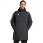adidas Tiro 24 Stadium Parka pánska bunda čierna/biela L
