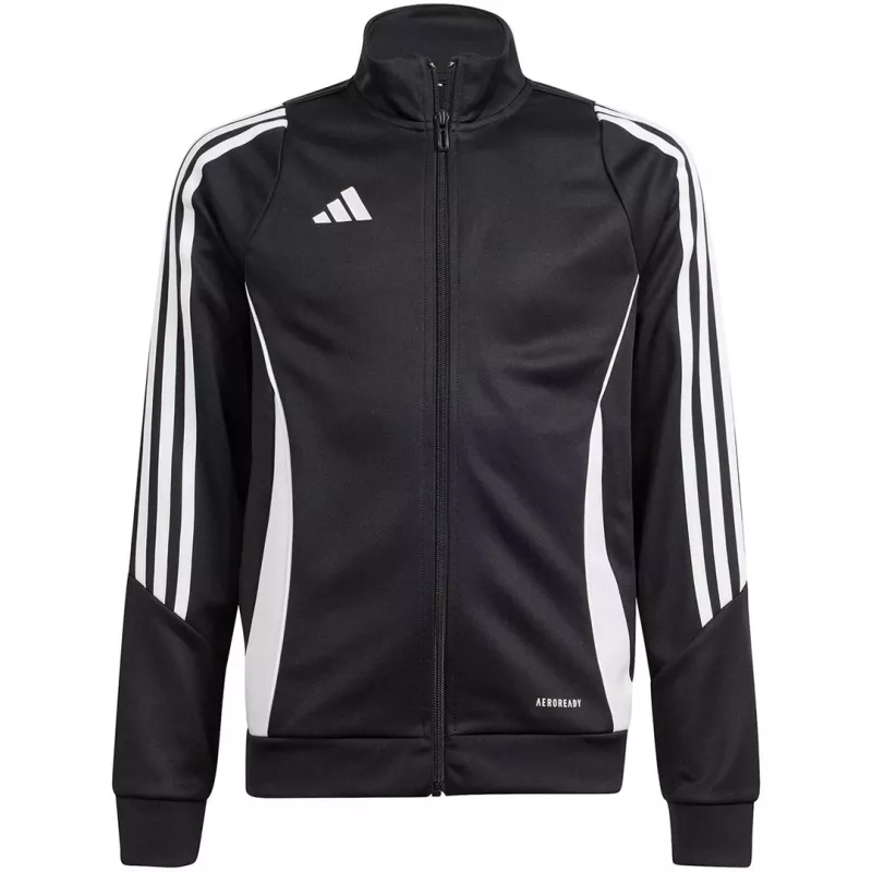 adidas Tiro 24 Tréningová mikina pre deti čierna IJ9958 veľkosť 128cm