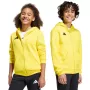 adidas Entrada 26 Full-Zip Mikina s kapucňou detská žltá KH1777 152cm