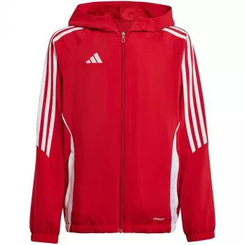 adidas Tiro 24 Detská tréningová bunda červená 128cm