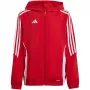 adidas Tiro 24 Detská tréningová bunda červená 128cm
