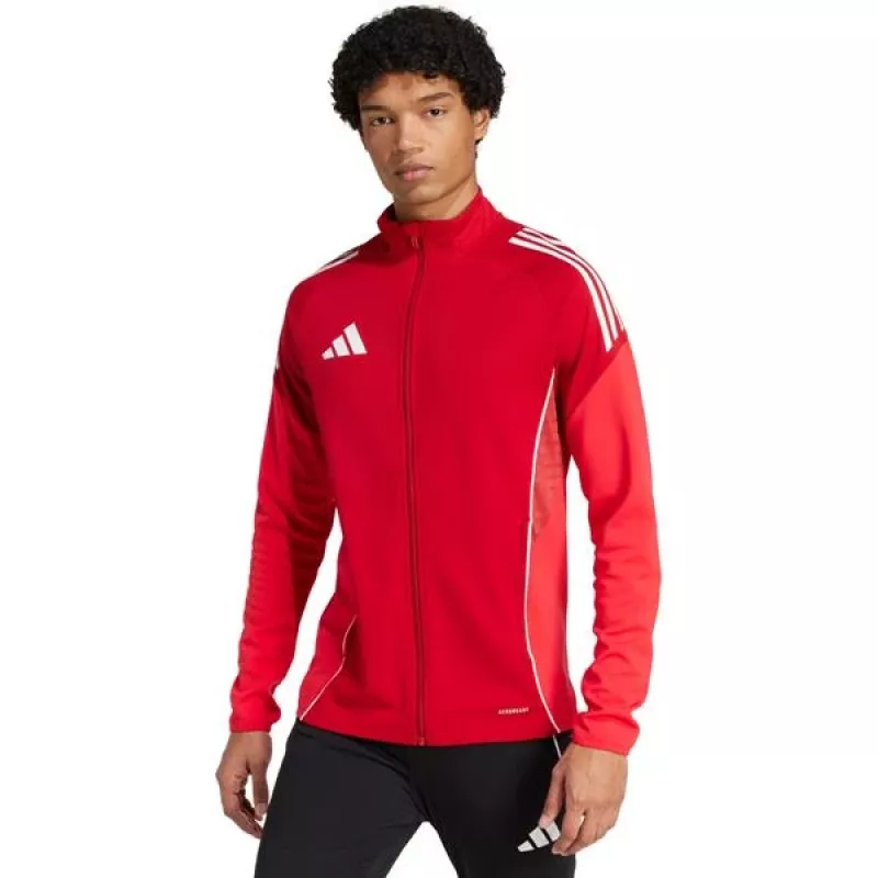Pánska tréningová mikina adidas Tiro 25 Competition, červená (JI6504), 2XL