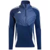 adidas Pánska Tiro 24 Winterized mikina s kapucňou Team Navy Blue/biela veľkosť M