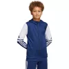 adidas Squadra 25 mikina s kapucňou detská Team Navy Blue/biela veľkosť 152