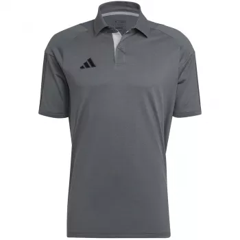 adidas Tiro 23 Competition pólové tričko sivá Vier/čierna HU1344 S