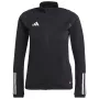 adidas Tiro 23 Competition tréningová mikina čierna HK7651