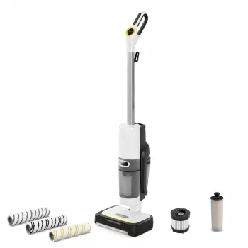Kärcher SCV 4 Deluxe Select parný čistič s 2-stupňovou reguláciou pary, 1,3 L nádrž, 2000 W, EasyFix podlahová tryska, funkcia dopĺňania