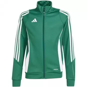adidas Tiro 24 tréningová mikina pre deti zelená IR7503 152cm