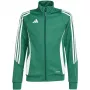 adidas Tiro 24 tréningová mikina pre deti zelená IR7503 152cm