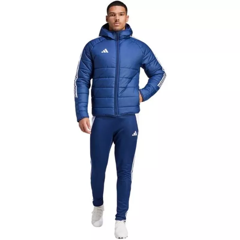 adidas Tiro 24 zimná pánska futbalová bunda Team Royal Blue 2XL