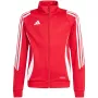 adidas Tiro 24 tréningová detská mikina červená IR7502 140cm