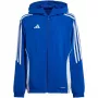 adidas Tiro 24 junior tréningový top Team Royal Blue/biela 152cm
