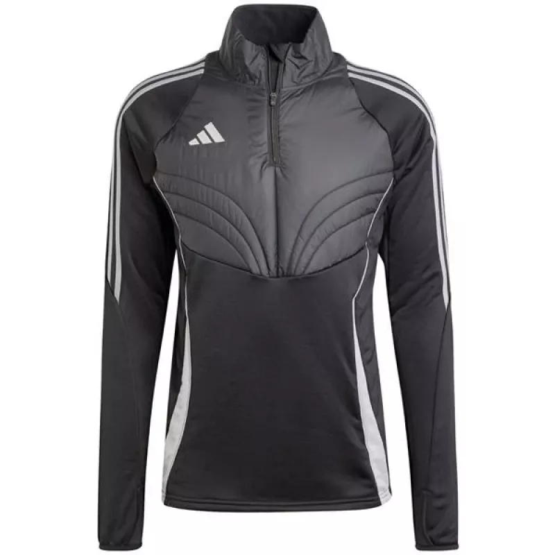 adidas pánska Tiro 24 Winterized mikina sivá/čierna veľkosť L
