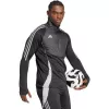 adidas pánska Tiro 24 Winterized mikina sivá/čierna veľkosť L