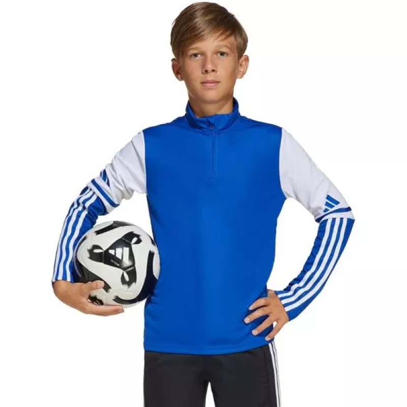 adidas Squadra 25 tréningová bunda detská modrá 140cm