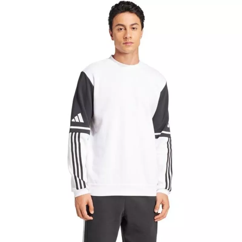 adidas Squadra 25 Sweat Crew pánska mikina biela/čierna XL