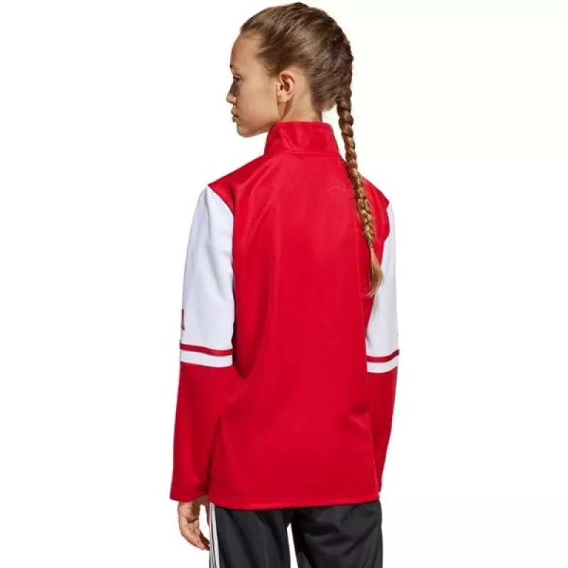 adidas Squadra 25 tréningová mikina pre deti červená 140cm
