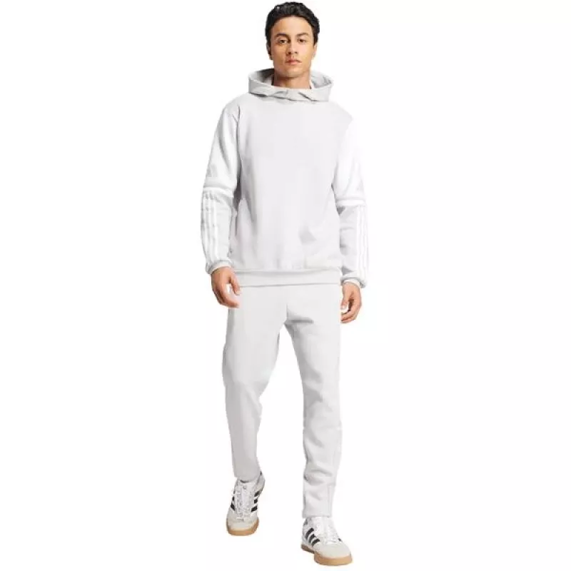 adidas Squadra 25 Sweat Hoody pánska mikina s kapucňou Medium Grey Heather veľkosť L