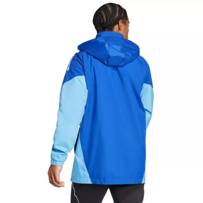 adidas Tiro 25 Competition All-Weather pánska bunda modrá L
