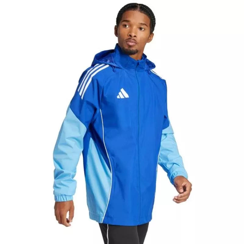adidas Tiro 25 Competition All-Weather pánska bunda modrá L